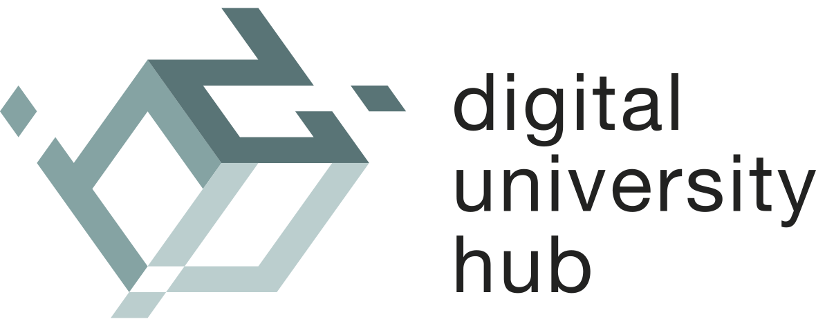 Logo vom digital university hub