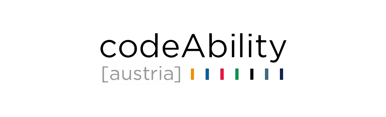 Das Logo von Code Ability als Banner