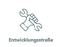 Icon der Entwicklungsstraße